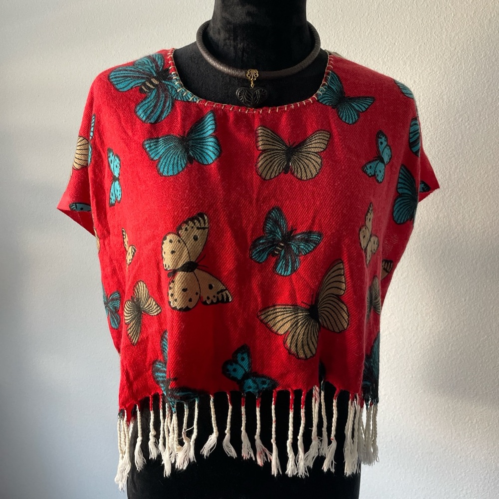 Butterfly Mexican traditional crop trop